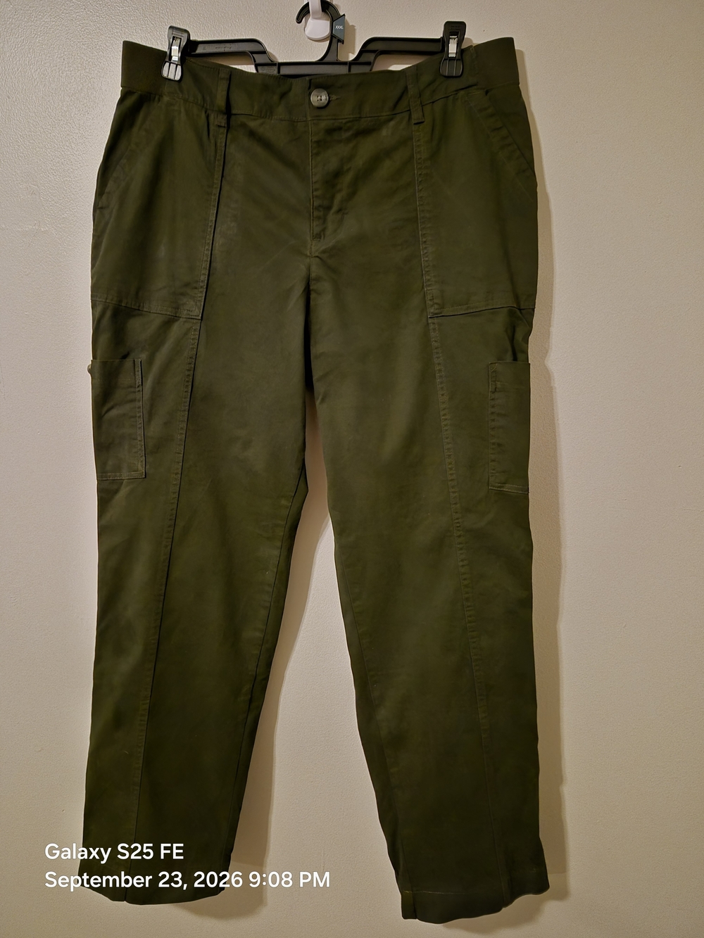 Lee Olive Green Cargo Pants for Men